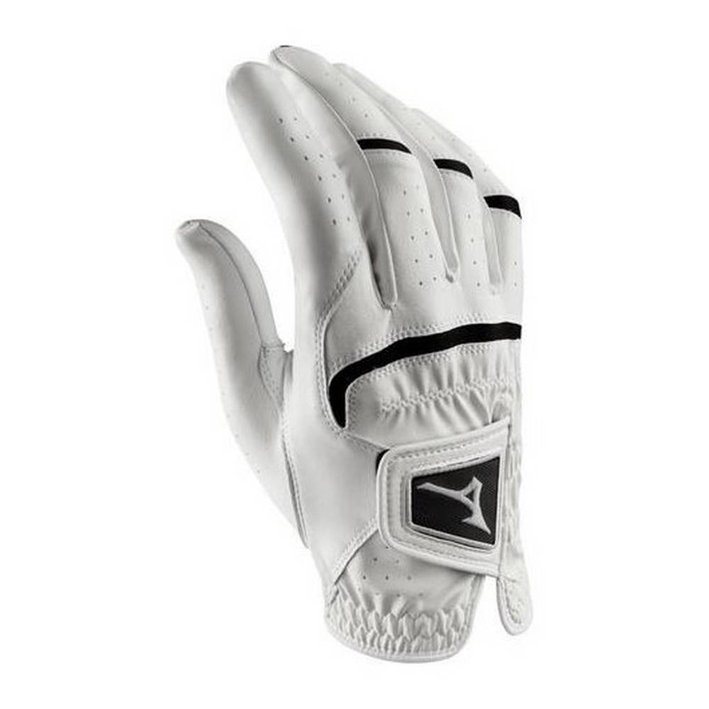 Mizuno Men's Elite Golf Gloves White/Black (230197-TMR)